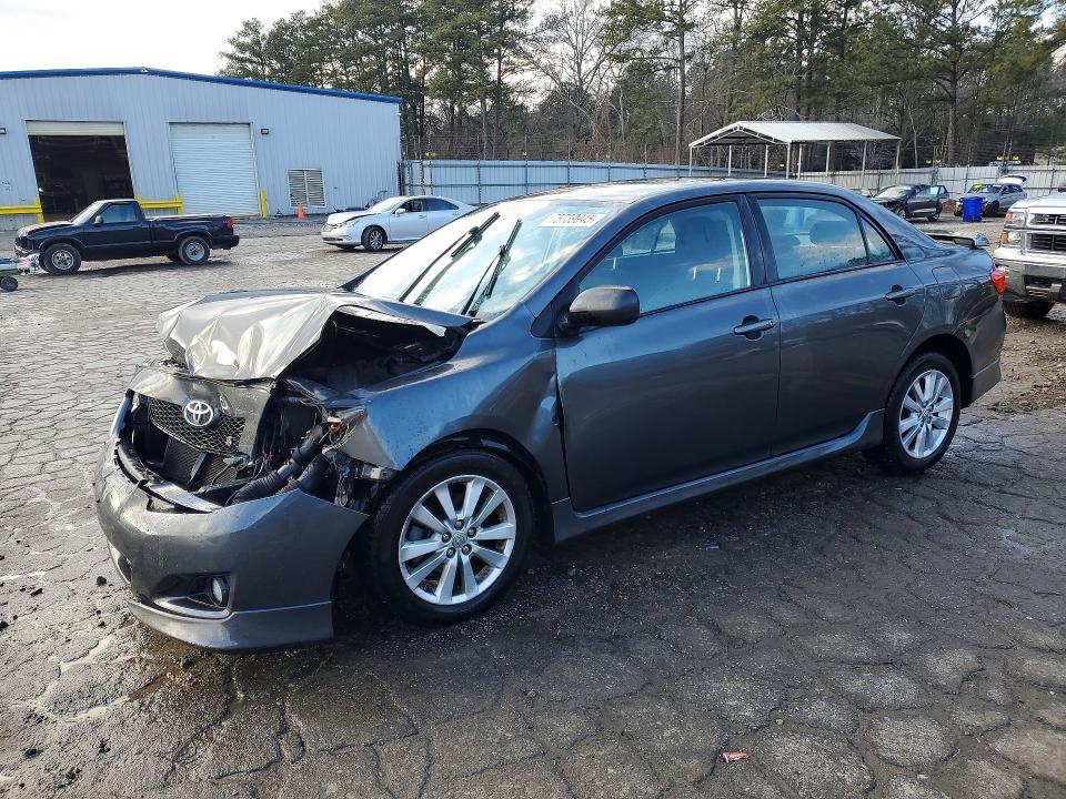 TOYOTA COROLLA 2010 with VIN 2T1BU4EE8AC200284 - Photo from auction