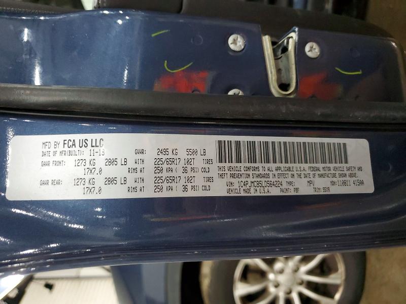 Photo 14 from auction – 2020 JEEP CHEROKEE with VIN 1C4PJMCB5LD564224