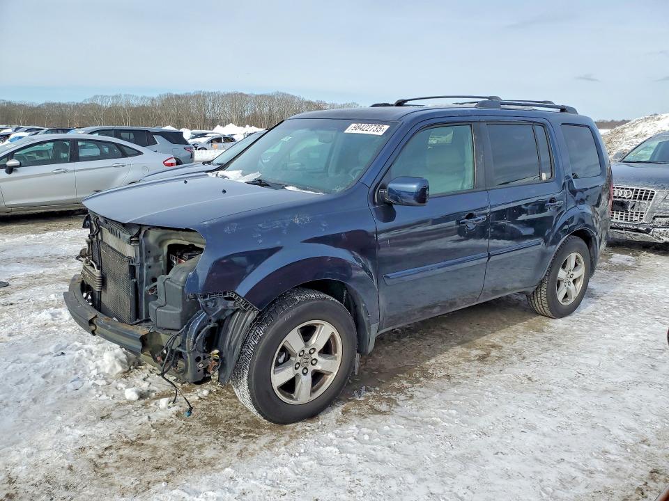 HONDA PILOT EX 2009 with VIN 5FNYF48409B007495 - Photo from auction