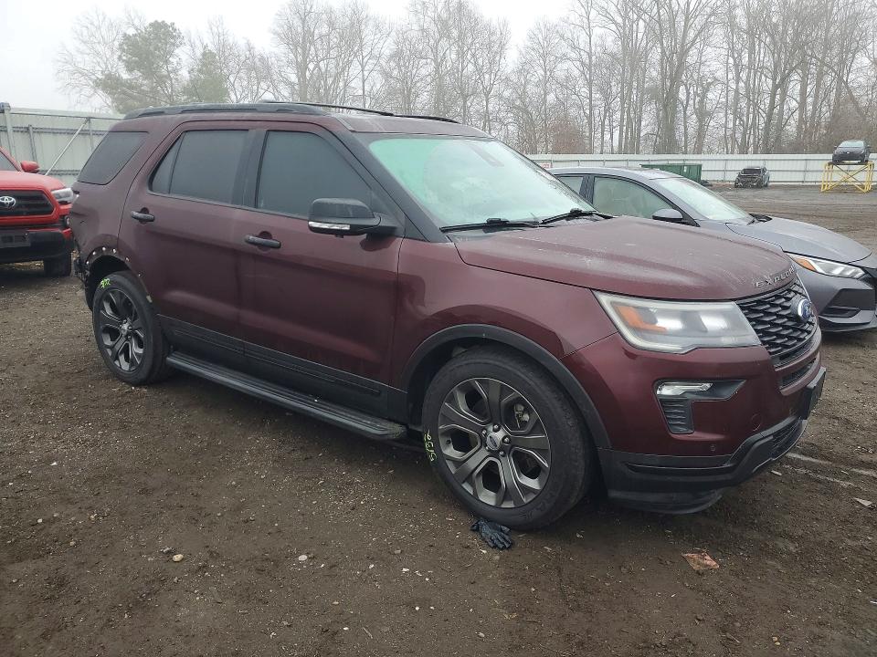 Photo 4 from auction – 2018 FORD EXPLORER S with VIN 1FM5K8GT1JGC47563