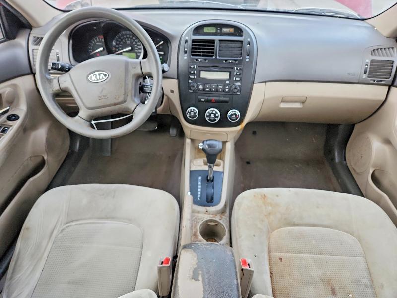 Photo 8 from auction – 2009 KIA SPECTRA EX with VIN KNAFE221995614135