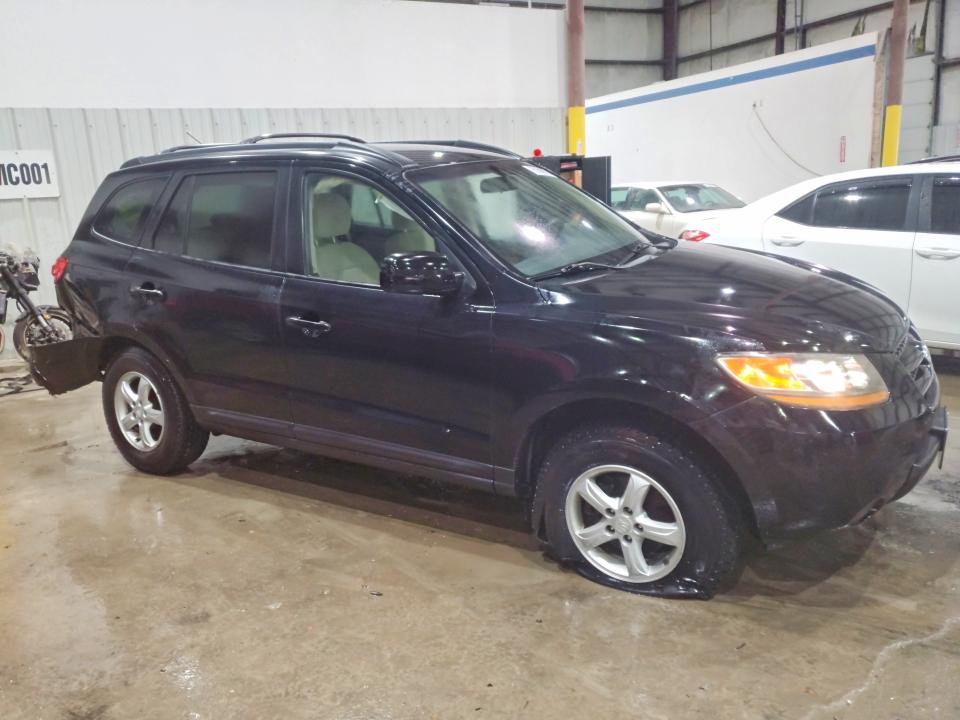 Photo 4 from auction – 2008 HYUNDAI SANTA FE with VIN 5NMSG13DX8H176316