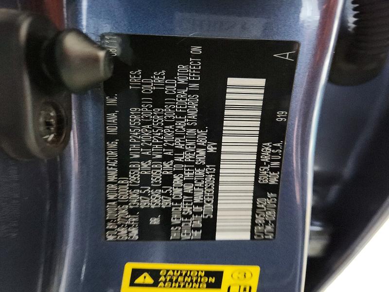 Photo 14 from auction – 2012 TOYOTA HIGHLANDER with VIN 5TDDK3EH3CS094131