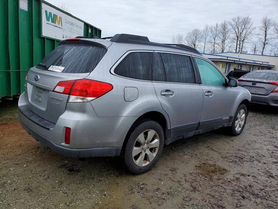 Photo 3 from auction – 2011 SUBARU OUTBACK 2. with VIN 4S4BRBKC6B3404581