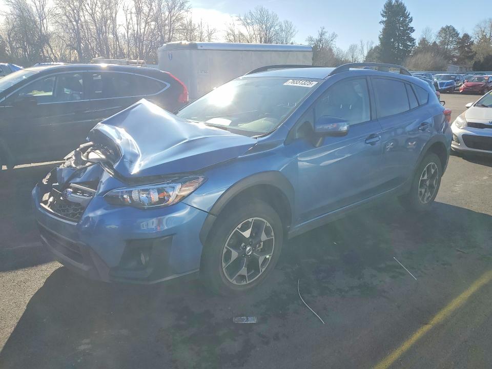 SUBARU CROSSTREK 2018 with VIN JF2GTABC3JH233538 - Photo from auction