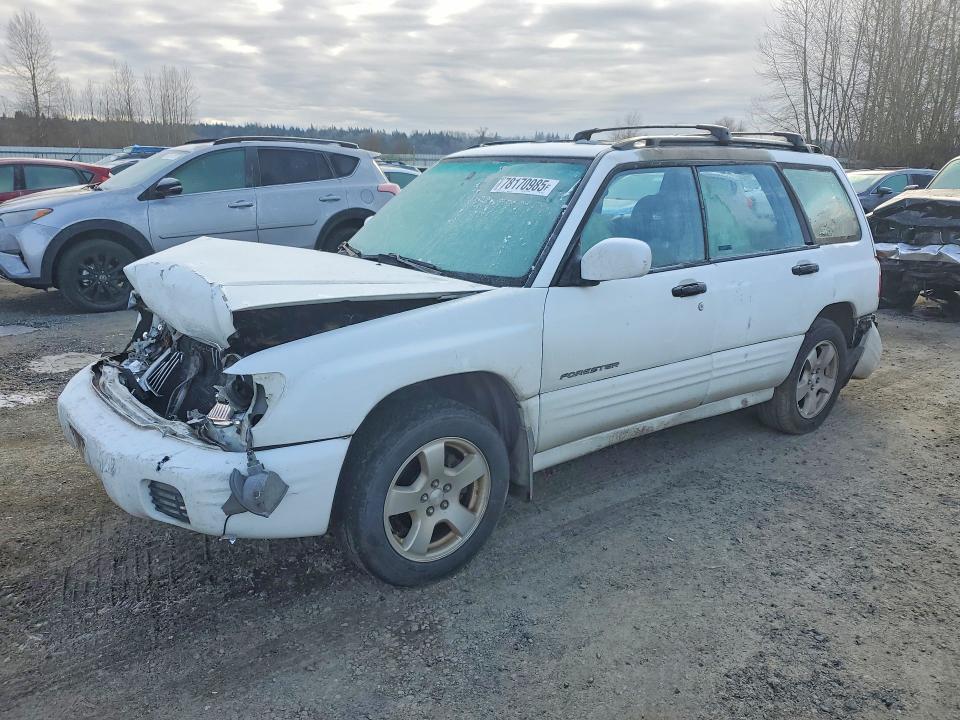 SUBARU FORESTER 2001 with VIN JF1SF65681H762072 - Photo from auction