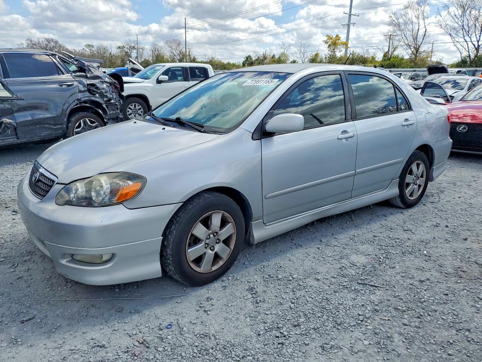 TOYOTA COROLLA 2008 with VIN 2T1BR32E18C923601 - Photo from auction