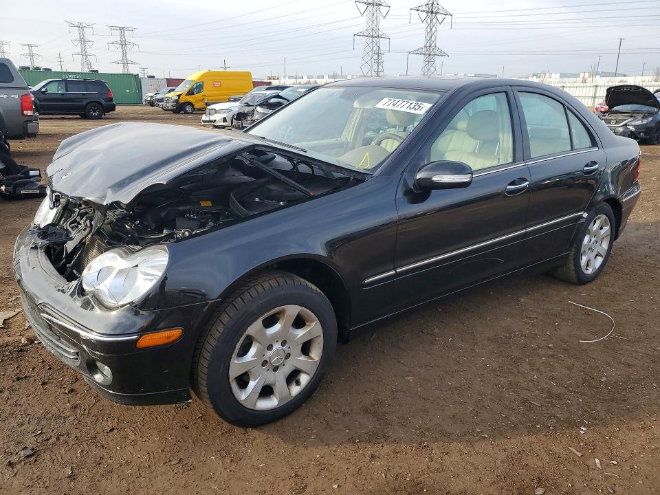 MERCEDES-BENZ C 2005 with VIN WDBRF84J25F677139 - Photo from auction