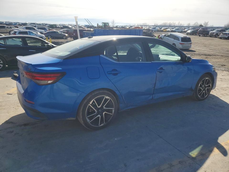 Photo 3 from auction – 2025 NISSAN SENTRA with VIN 3N1AB8DV7SY371316