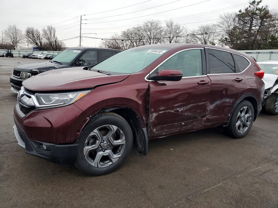 Photo 1 from auction – 2019 HONDA CR-V EX with VIN 2HKRW2H53KH670326