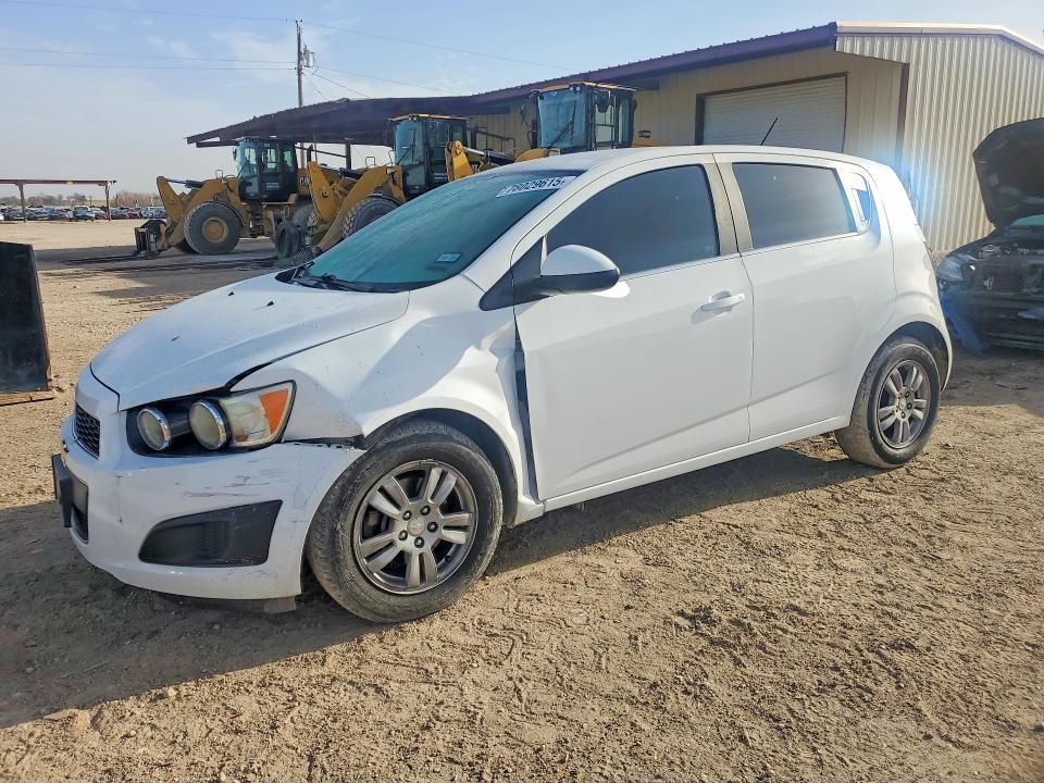 CHEVROLET SONIC 2015 with VIN 1G1JC6SH0F4118786 - Photo from auction