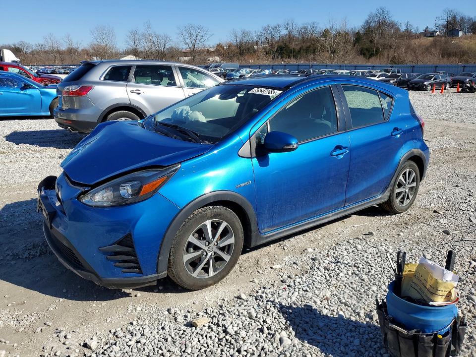 TOYOTA PRIUS C 2018 with VIN JTDKDTB38J1607541 - Photo from auction