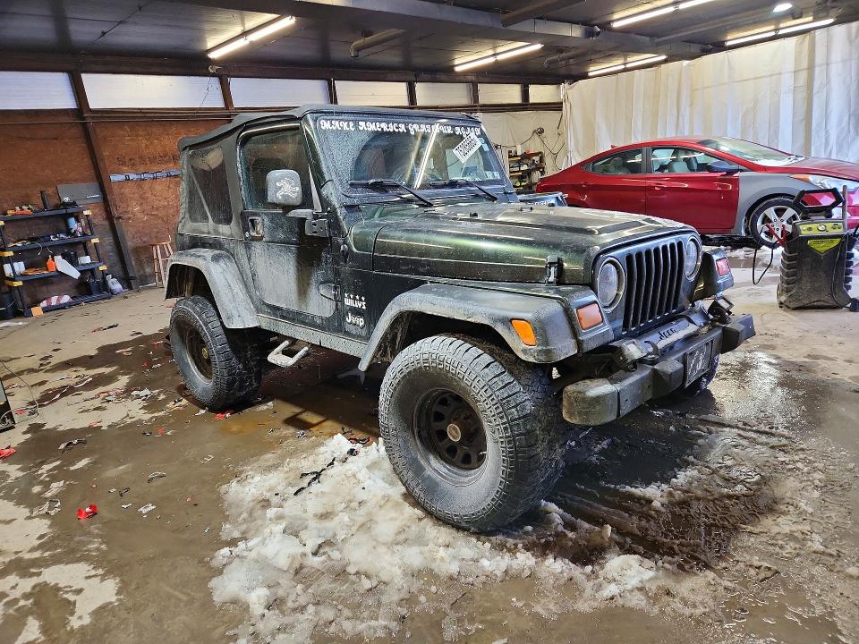 Photo 4 from auction – 2005 JEEP WRANGLER X with VIN 1J4FA39S55P319514