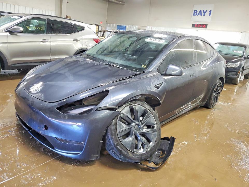 TESLA MODEL Y 2024 with VIN 7SAYGDEE4RF130049 - Photo from auction