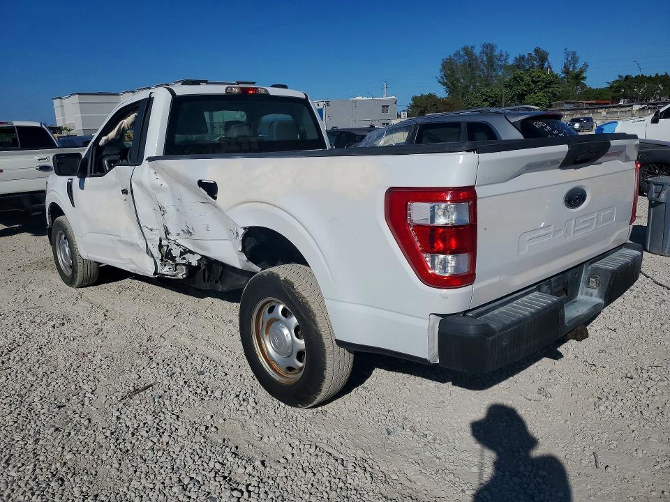 Photo 2 from auction – 2022 FORD F150 with VIN 1FTMF1CB5NKD54983