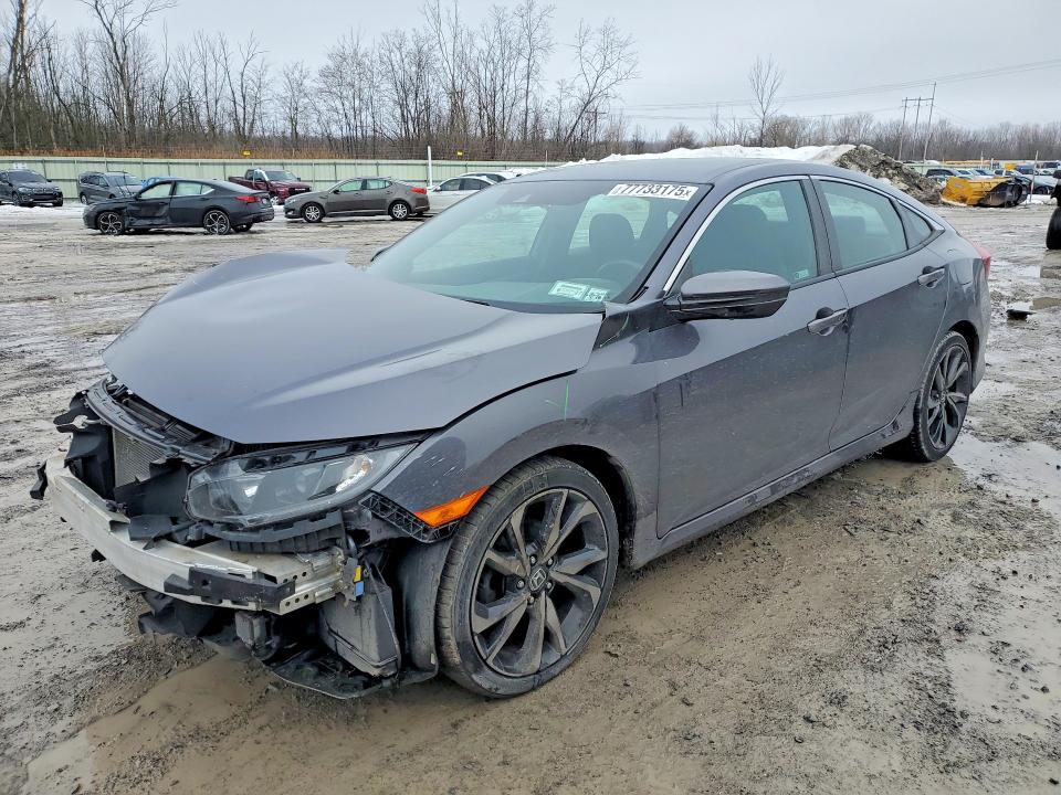HONDA CIVIC 2019 with VIN 2HGFC2F81KH534652 - Photo from auction
