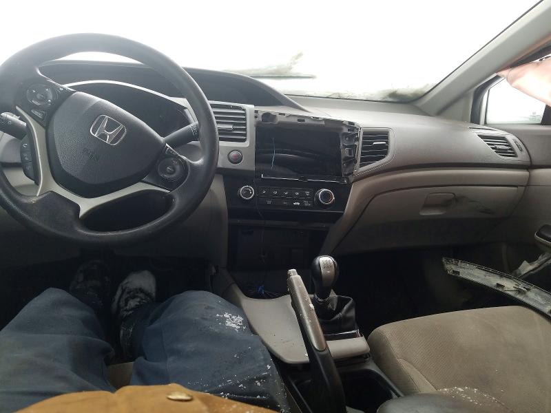 Photo 8 from auction – 2012 HONDA CIVIC with VIN 2HGFB2E4XCH039613