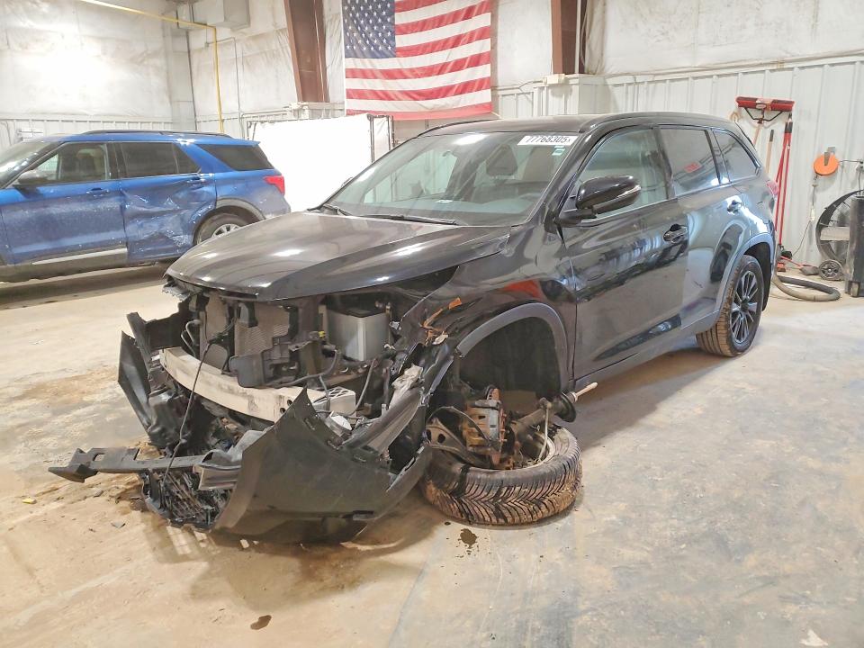 TOYOTA HIGHLANDER 2019 with VIN 5TDJZRFH2KS981153 - Photo from auction