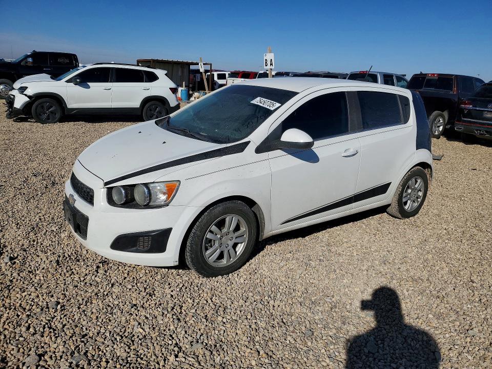 CHEVROLET SONIC 2015 with VIN 1G1JC6SB1F4215913 - Photo from auction