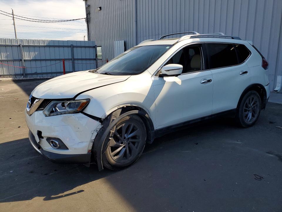 NISSAN ROGUE S 2016 with VIN 5N1AT2MT8GC923021 - Photo from auction