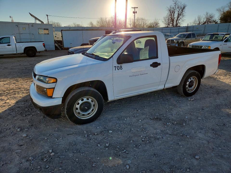 CHEVROLET COLORADO 2012 with VIN 1GCCSBF9XC8136747 - Photo from auction