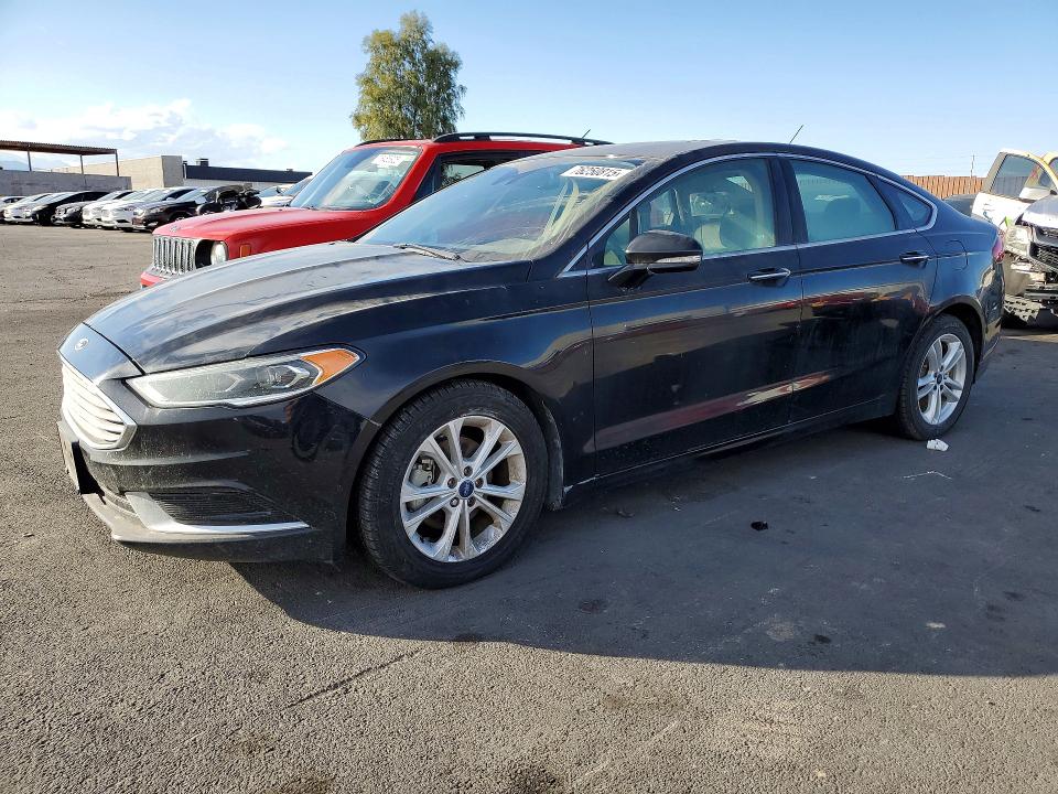 FORD FUSION 2018 with VIN 3FA6P0HD7JR151664 - Photo from auction