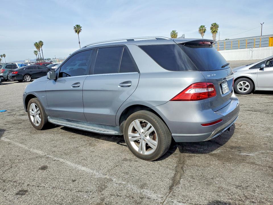 Photo 2 from auction – 2012 MERCEDES-BENZ ML with VIN 4JGDA2EB4CA067067