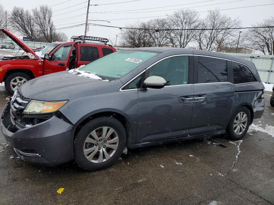 HONDA ODYSSEY 2014 with VIN 5FNRL5H45EB077586 - Photo from auction