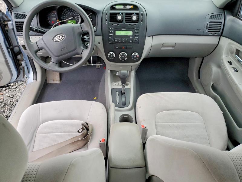 Photo 8 from auction – 2008 KIA SPECTRA with VIN KNAFE121X85559297