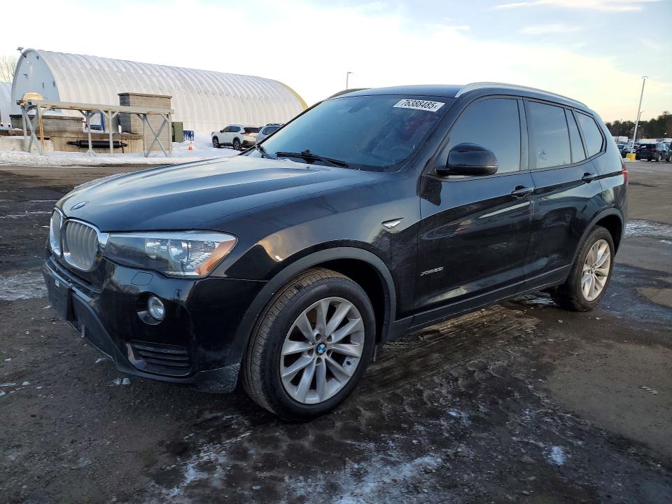 BMW X3 2016 with VIN 5UXWX9C54G0D75726 - Photo from auction