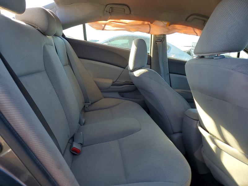 Photo 10 from auction – 2012 HONDA CIVIC LX with VIN 19XFB2F50CE084870