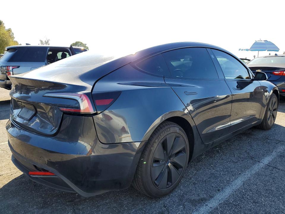 Photo 3 from auction – 2025 TESLA MODEL 3 with VIN 5YJ3E1EA4SF942112