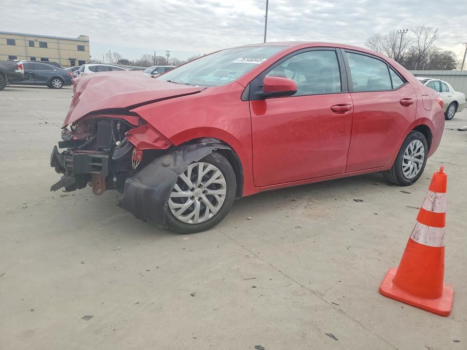TOYOTA COROLLA 2019 with VIN 5YFBURHE0KP916865 - Photo from auction