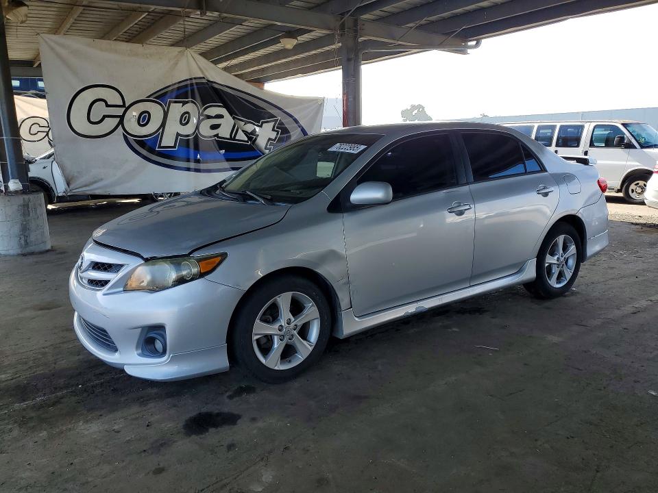 TOYOTA COROLLA 2012 with VIN 5YFBU4EE2CP046223 - Photo from auction