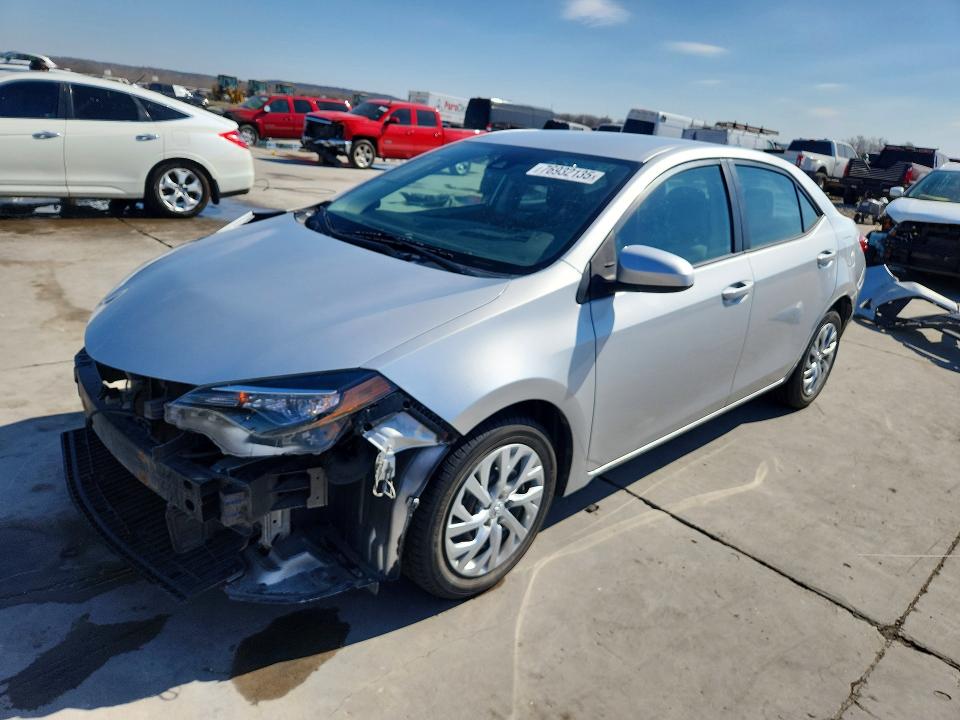 TOYOTA COROLLA L 2017 with VIN 5YFBURHE1HP641581 - Photo from auction