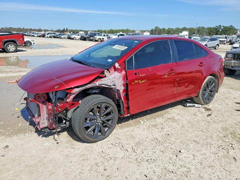 TOYOTA COROLLA 2025 with VIN JTDBCMFE0S3100823 - Photo from auction