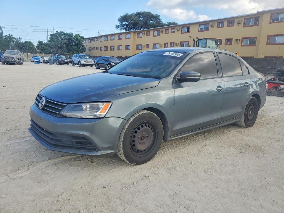 Photo 1 from auction – 2015 VOLKSWAGEN JETTA with VIN 3VW2K7AJ5FM284778