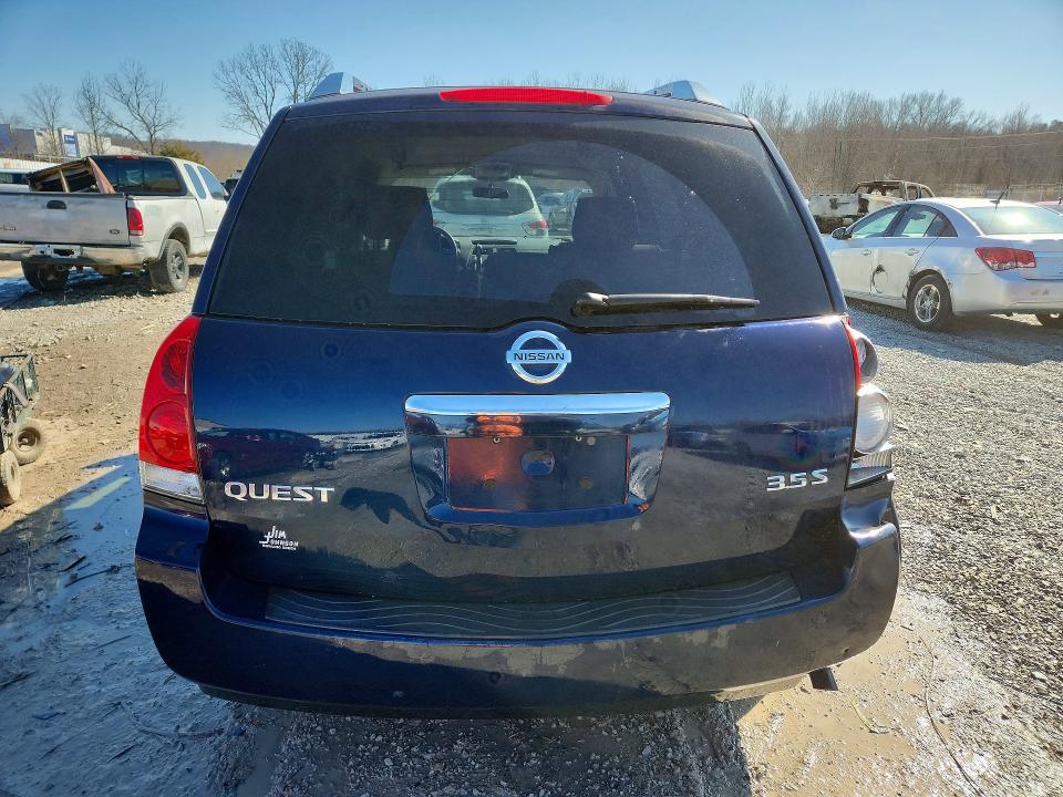 Photo 6 from auction – 2008 NISSAN QUEST with VIN 5N1BV28U78N119378