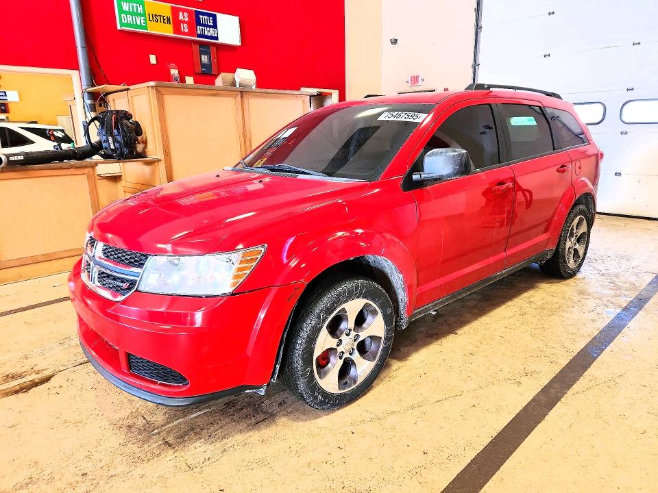 DODGE JOURNEY SE 2013 with VIN 3C4PDCAB5DT730743 - Photo from auction