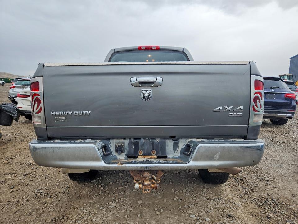 Photo 6 from auction – 2006 DODGE RAM 2500 S with VIN 3D7KS28D96G191465
