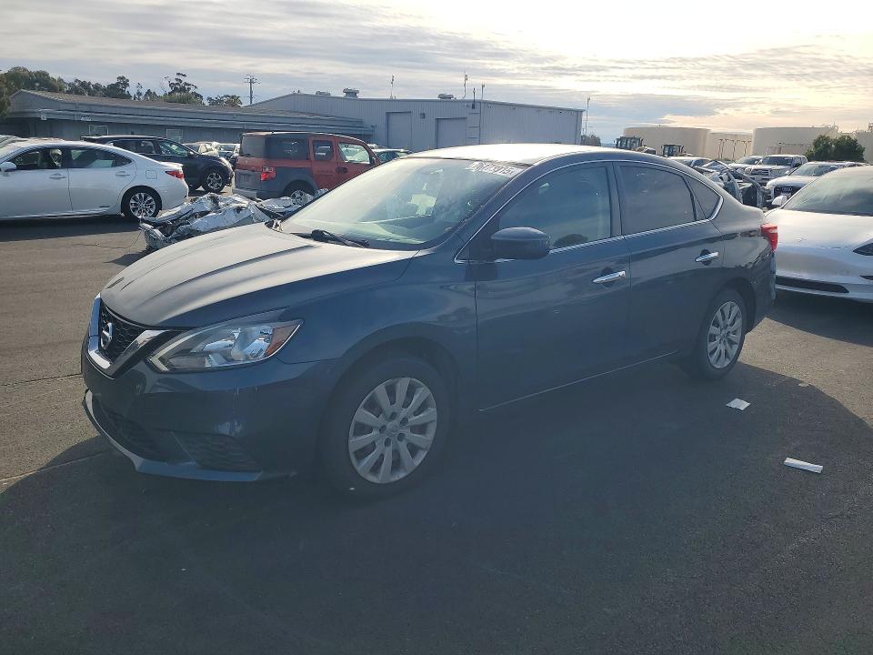 NISSAN SENTRA S 2017 with VIN 3N1AB7AP2HY344971 - Photo from auction