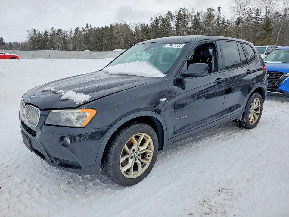 BMW X3 2014 with VIN 5UXWX9C59E0D18614 - Photo from auction