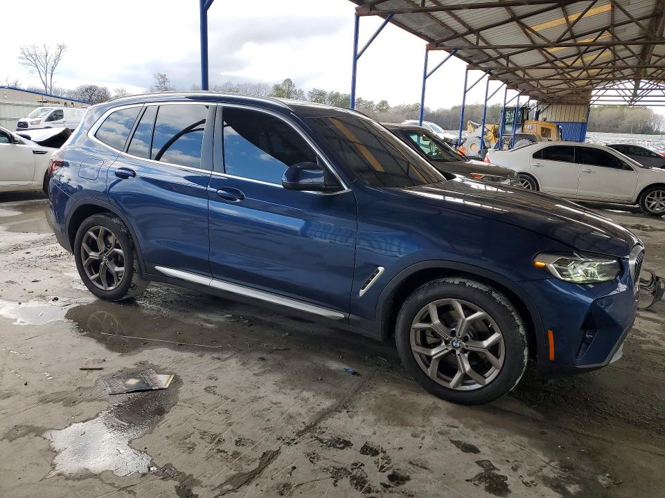 Photo 4 from auction – 2022 BMW X3 with VIN 5UX43DP04N9N06258