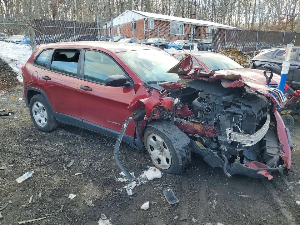 Photo 4 from auction – 2014 JEEP CHEROKEE with VIN 1C4PJMAB2EW187183