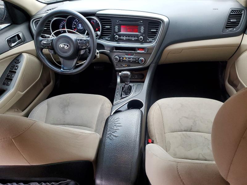 Photo 8 from auction – 2015 KIA OPTIMA with VIN 5XXGM4A72FG473010