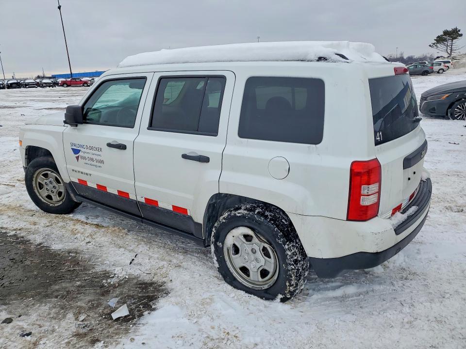 Photo 2 from auction – 2016 JEEP PATRIOT SP with VIN 1C4NJPBB9GD720667