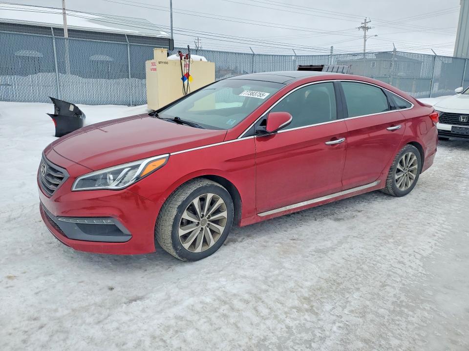 Photo 1 from auction – 2015 HYUNDAI SONATA with VIN 5NPE34AFXFH136008