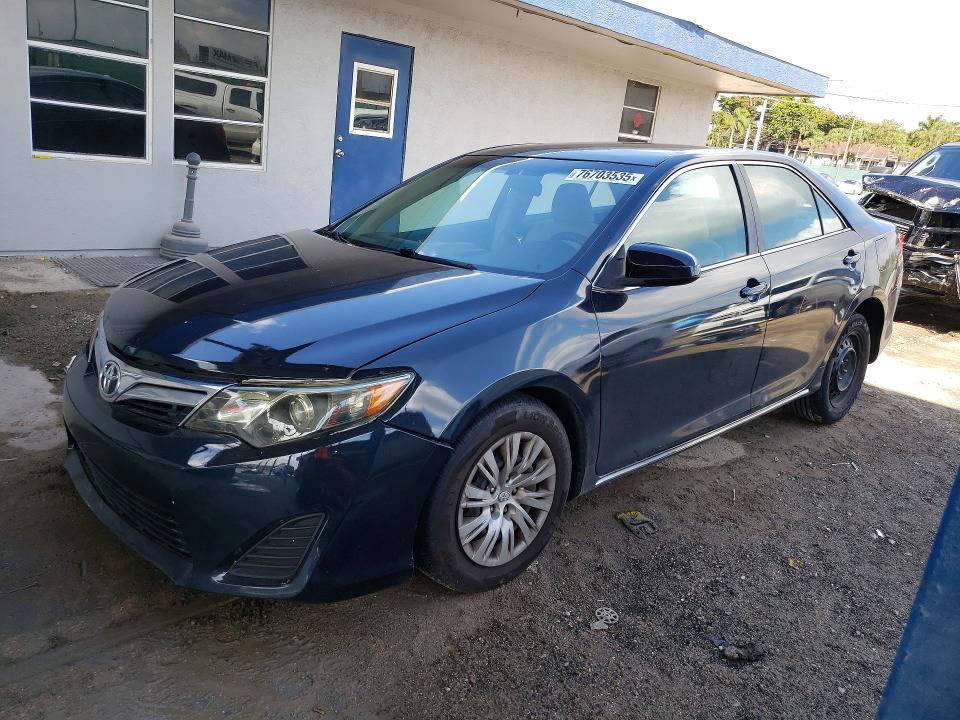 TOYOTA CAMRY BASE 2012 with VIN 4T1BF1FK0CU129676 - Photo from auction