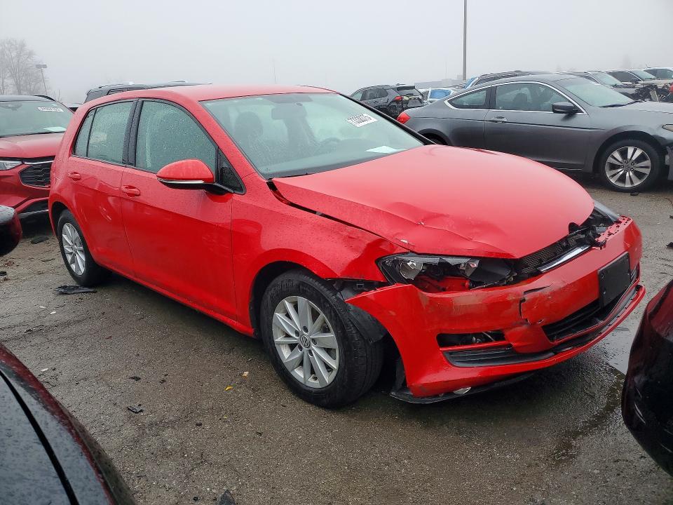 صورة رقم 4 من المزاد - 2016 VOLKSWAGEN GOLF مع VIN 3VW217AU9GM010370