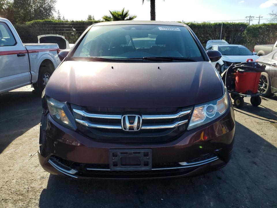 Photo 5 from auction – 2015 HONDA ODYSSEY with VIN 5FNRL5H63FB082708